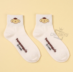 Sanrio Bon Bon Long socks, One Size 220-260mm