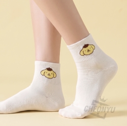 Sanrio Bon Bon Long socks, One Size 220-260mm