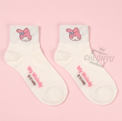 Sanrio Bon Bon Long socks, One Size 220-260mm