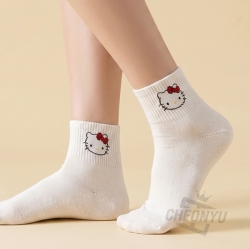 Sanrio Bon Bon Long socks, One Size 220-260mm
