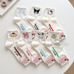 Sanrio Bon Bon Long socks, One Size 220-260mm