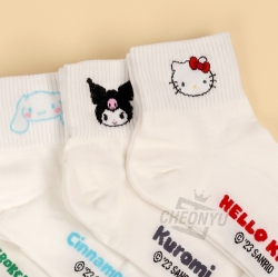 Sanrio Bon Bon Long socks, One Size 220-260mm