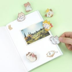 Nyang Nyang Random Acrylic Clip, Set of 30