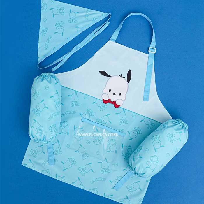 Pochacco Honey Apron 3pcs Set