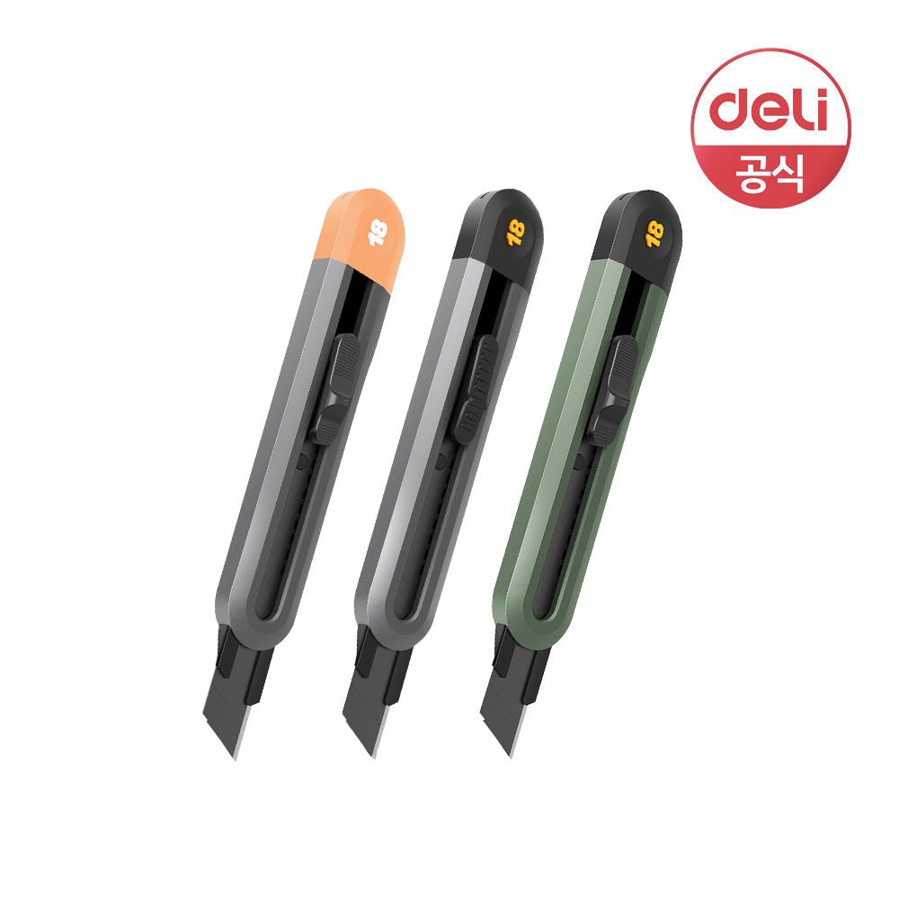 Black Utility Knife 3Pack (L)