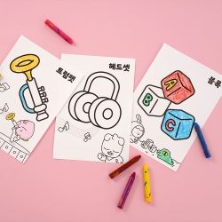 Kakao Friends Kids Coloring Book