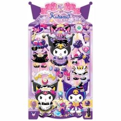 Kuromi Purple Dress room Stickers