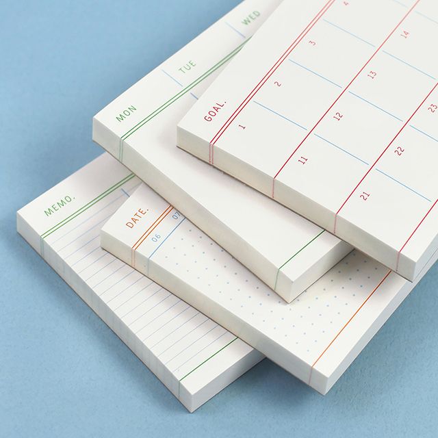 플랫 노트패드 [S]