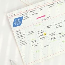 Flat Notepad A4 [L]