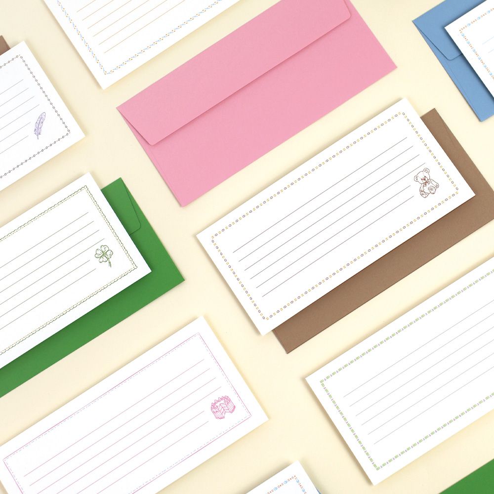 Near and Dear Letter Papers with Envelopes Set 