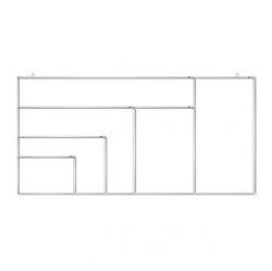 White Board (Steel Section) 400X600mm