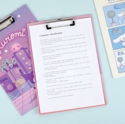 Kuromi A4 Clip Board