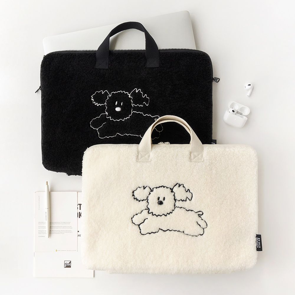 Brunch Brother 15type Run peper Boucle Wide Laptop Pouch