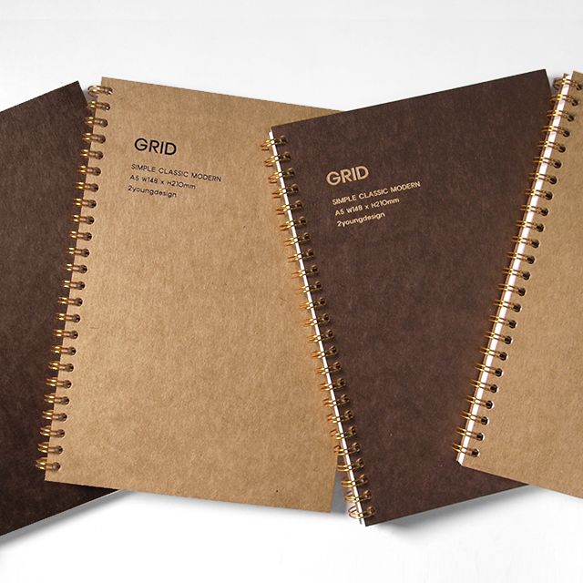 classic A5 grid note