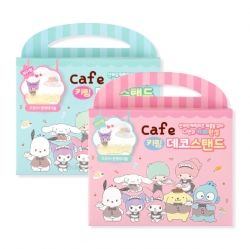 Sanrio Cafe Random keyring Deco Stand (12pcs)