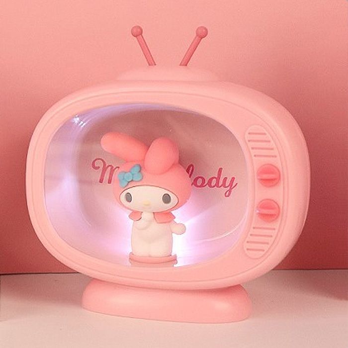 My Melody TV Figure Night Light