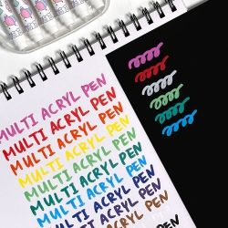 Multi Acrylic Pen 12Colors