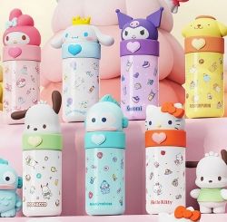 Sanrio Characters Hello Kitty 3D Figure Tumbler 350ml