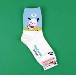 Sanrio Color Match Long socks, One Size 220-260mm