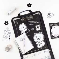 Kakao Friends Handle Zipper File Case