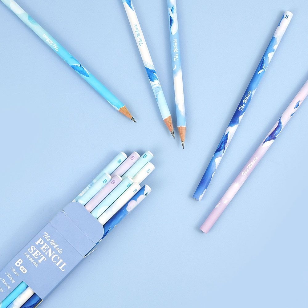 The Whale Pencil Set of 10