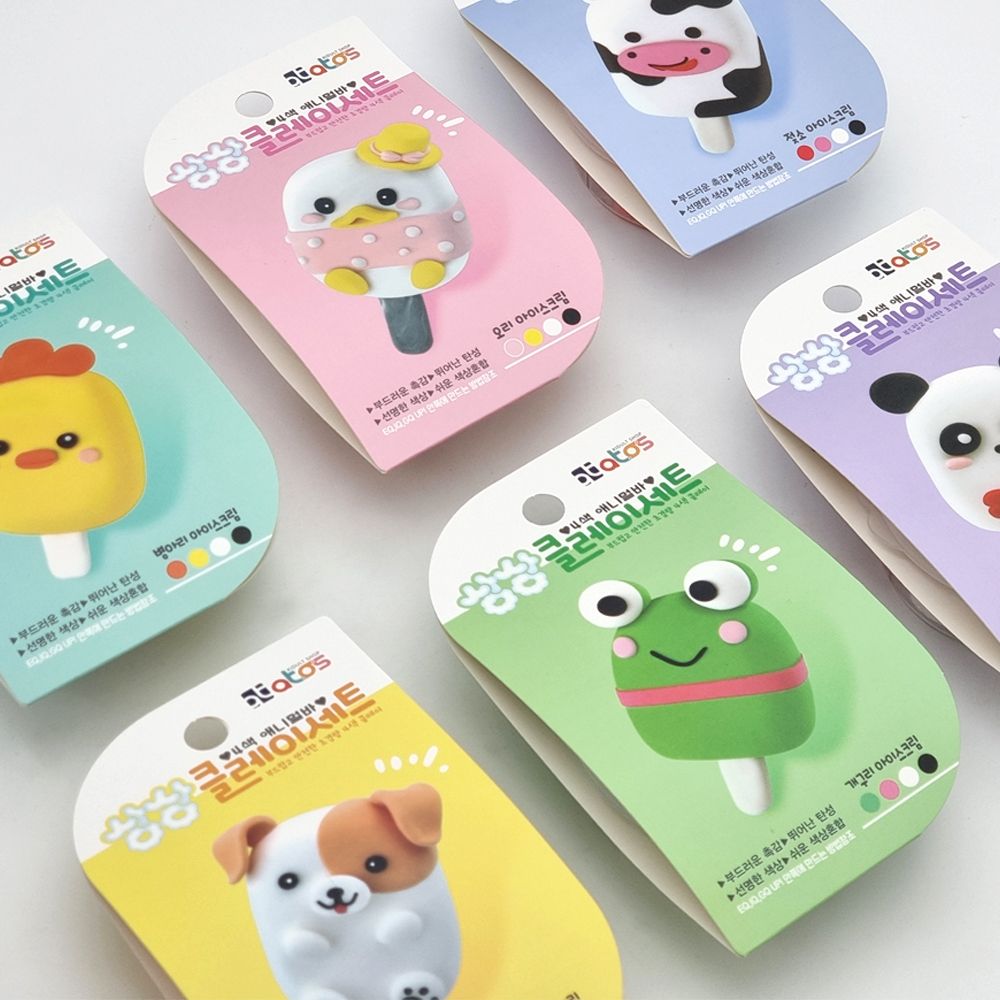 SangSang Clay Making Animal Bar (12pcs)