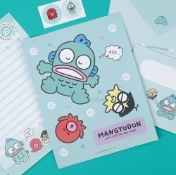Sanrio Letter Paper & Envelopes Set - Hangyodon