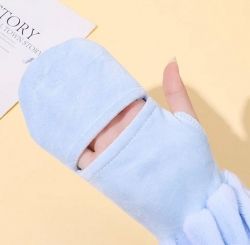 Sanrio Characters gloves - Kuromi Black