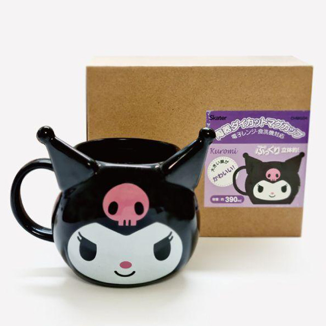 Kuromi 3D Pottery Mug Cup 390ml