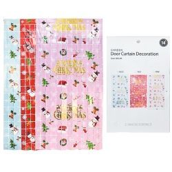 Christmas Door Curtain Decoration, Random