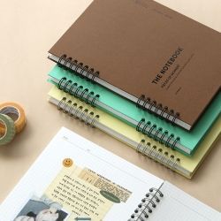 Compact A5 Grid Notebook