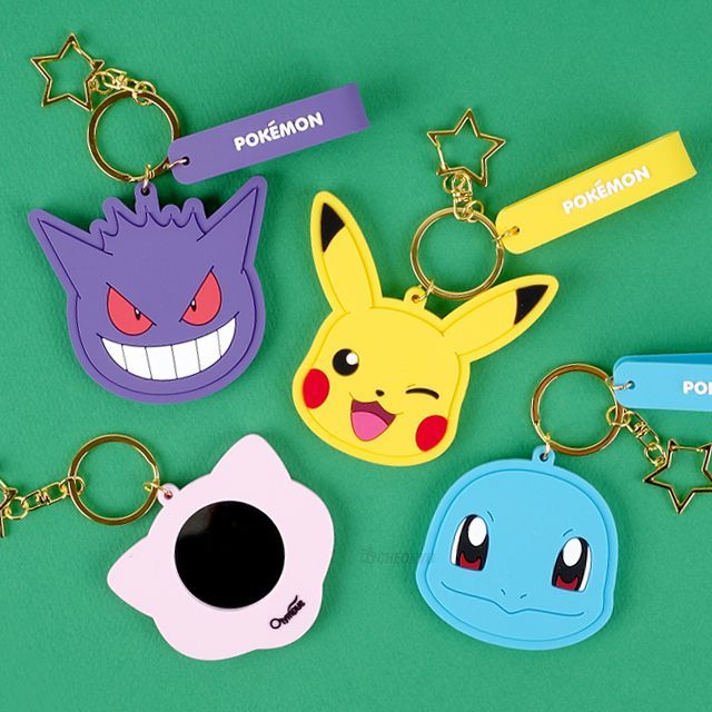 Pokemon Soft Mirror Keyring, Random