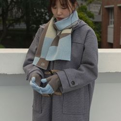 Daily Embroidery Wool Gloves 01 Stamp Cat 