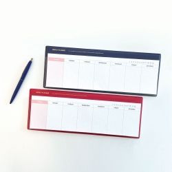 Weekly Desk Pad, Undated 