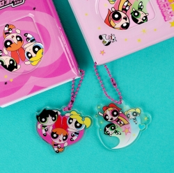 Powerpuff Girls photo card album - hot pink