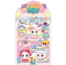 Catch Teenieping 4 gold codinating sticker - Fluffyping