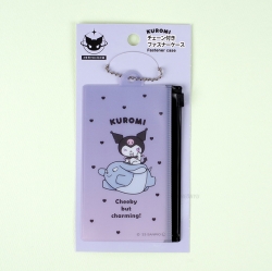Sanrio Kuromi Fastener Case with Chain