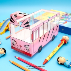 Crayon Shin-Chan Desk Organizer Kindergarten Bus