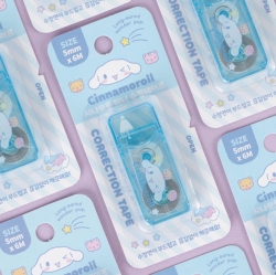 Sanrio Characters Mini Correction tape - Cinnamoroll , Set of 24pcs
