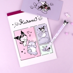 Sanrio Letter Paper & Envelopes Set - Kuromi