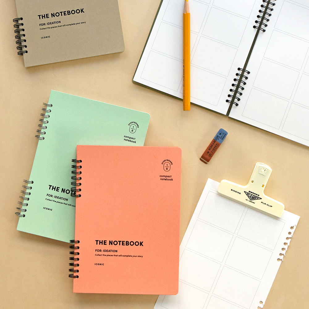 Compact A5 idea notebook