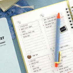 Daily A5 Checklist Planner 