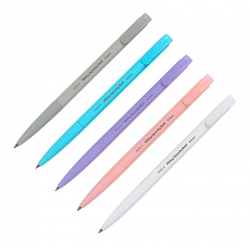Milky Speedy Ball Ballpoint Pen 5ea Set 0.5mm, Black Ink
