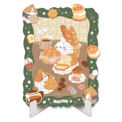 Decoration Sanrio Characters Molang Cafe Puzzle