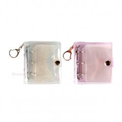 3-Rings Keyring Photo Card Album, Random