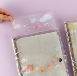 Molang Transparent Photocard Album, Random