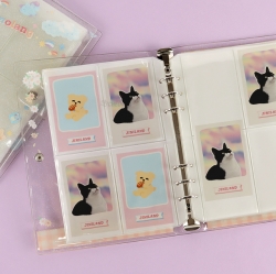 Molang Transparent Photocard Album, Random