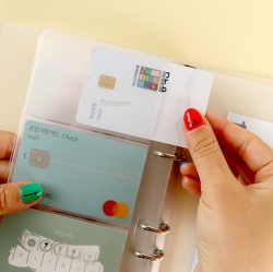 Saving Challenge Diary Semi-Transparent