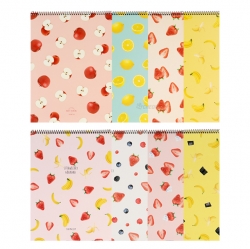 Spring Note Fruits, Set of 5pcs