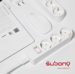 Integrated Switch Multi-Tab 3 Outlet 1M